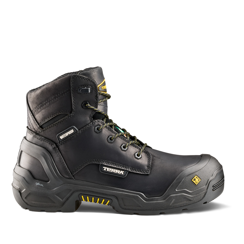 Men's Terra Exile 25 6" Waterproof Composite Toe Safety Work Boot image number 0