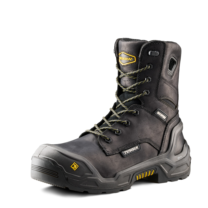 Men's Terra Exile 25 8" Waterproof Composite Toe Safety Work Boot image number 8