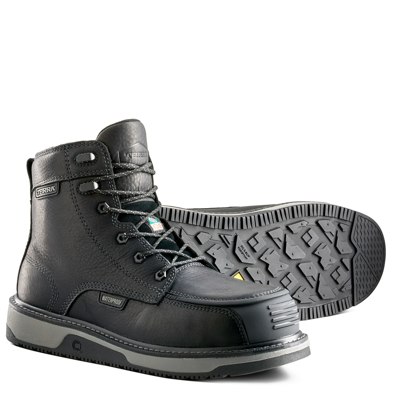 Men's Terra Ironstone 6" Waterproof Composite Toe Safety Work Boot image number 1