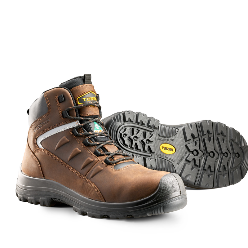 Men's Terra Findlay 6" Waterproof Composite Toe Safety Work Boot image number 1
