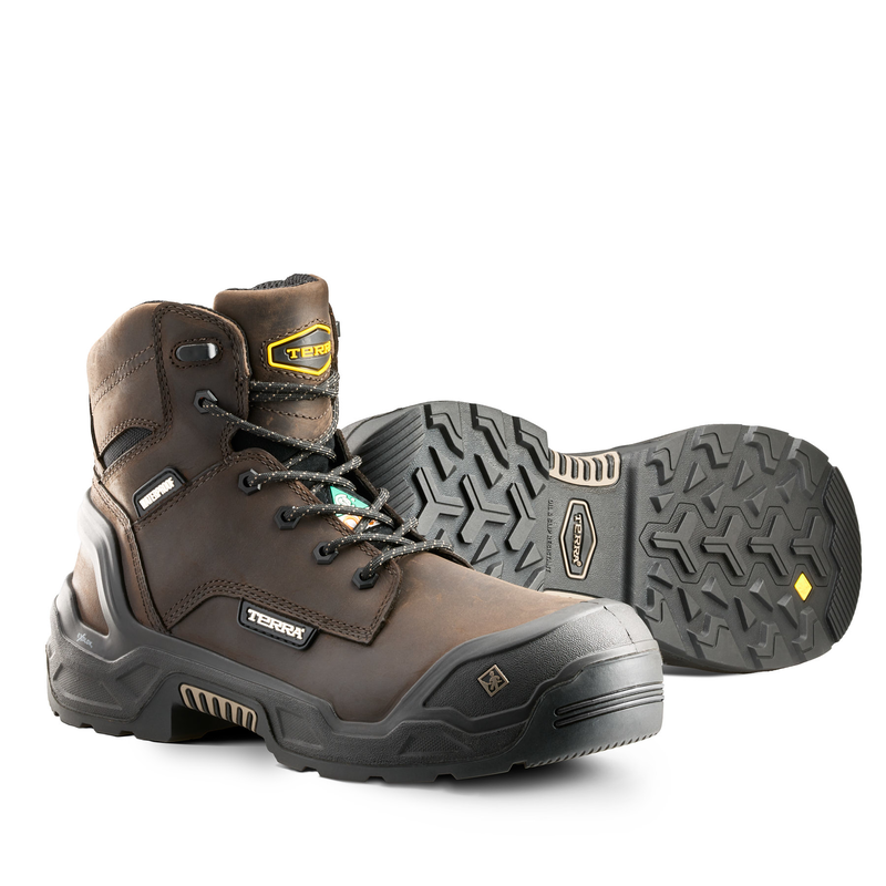 Men's Terra Exile 25 6" Waterproof Composite Toe Safety Work Boot image number 1