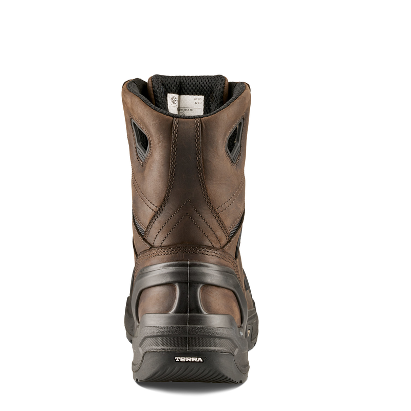 Men's Terra Exile 25 8" Waterproof Composite Toe Safety Work Boot image number 2