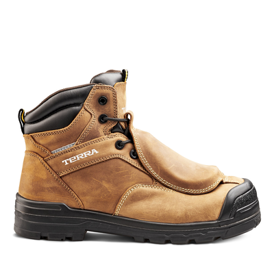 Men's Terra Barricade 6" Composite Toe Safety Work Boot with External Met Guard