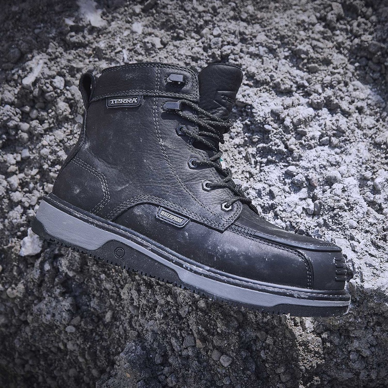 Men's Terra Ironstone 6" Waterproof Composite Toe Safety Work Boot image number 9
