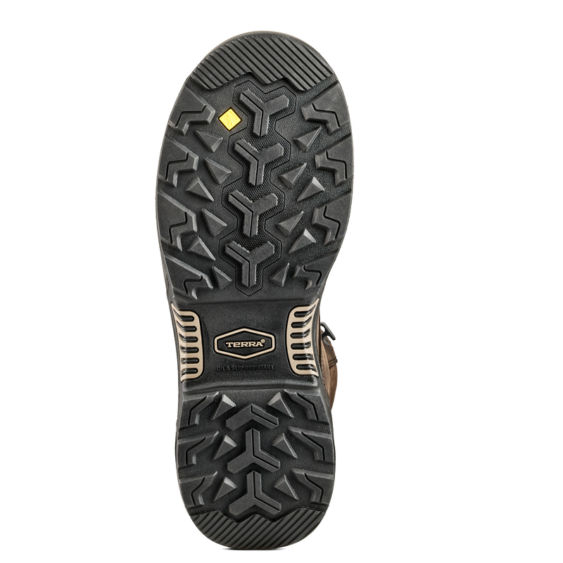 Men's Terra Exile 25 8" Waterproof Composite Toe Safety Work Boot image number 4