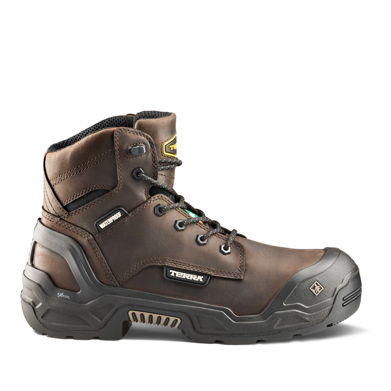Men's Terra Exile 25 6" Waterproof Composite Toe Safety Work Boot image number 0